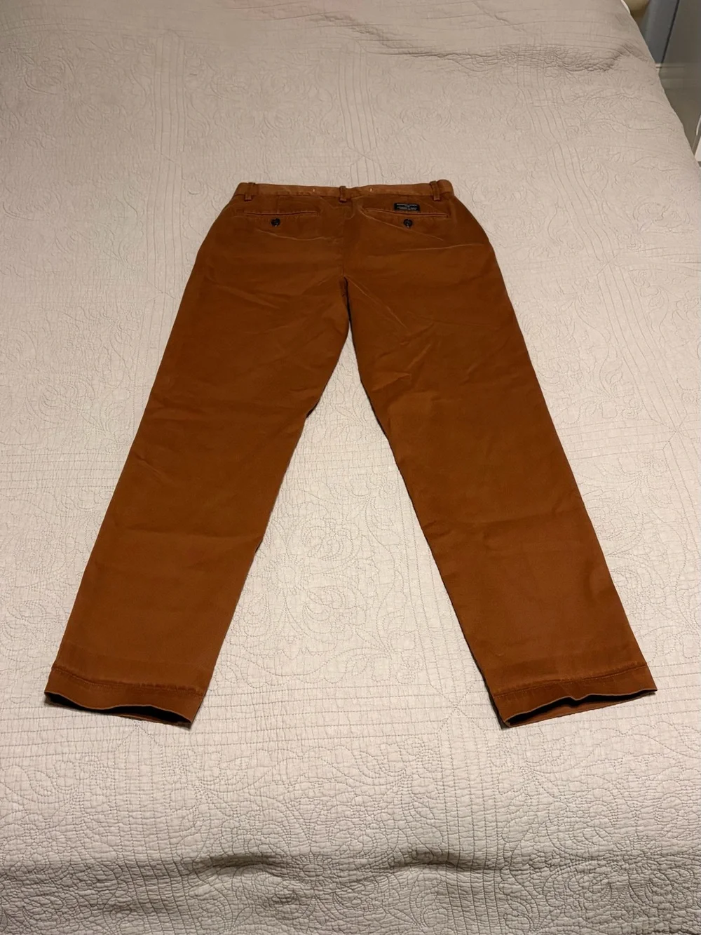 Banana Republic Straight Fit Chinos Brown 30x30
